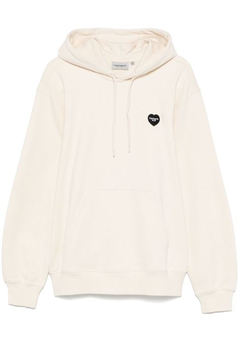 indigo hooded sweatshirt man ivory CARHARTT WIP | I03449832M.XX